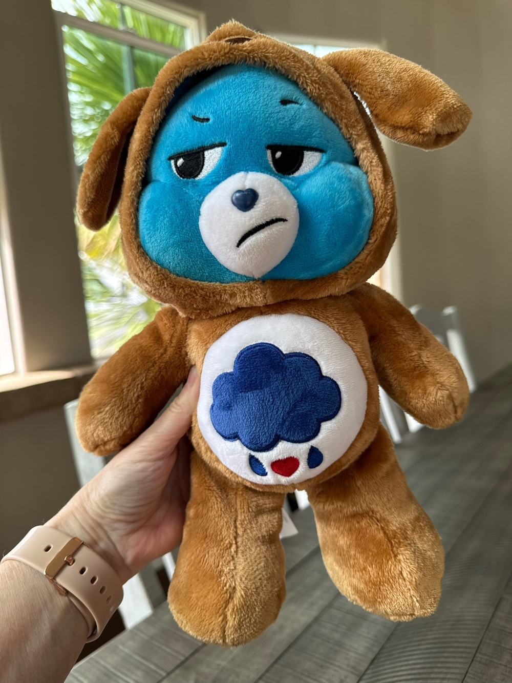 Care Bears - Grumpy Bear Puppy Dog ‘Unlock The Magic’ Plush Snuggle Friend